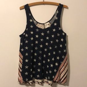 Others follow patriotic tank